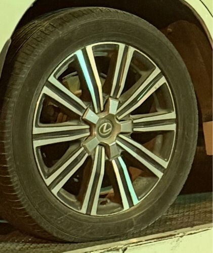 4 Rims of Lexus LX 570 original