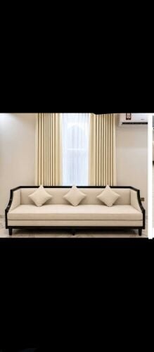 Curtain & sofa