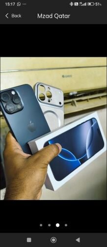 Iphone 16 pro max 256 GB Black
