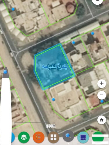 للبيع ارض الدحيل تصلح فرز قطعتين