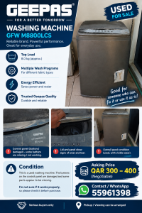 Geepas Washing Machine