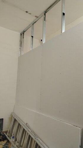 Gypsum work