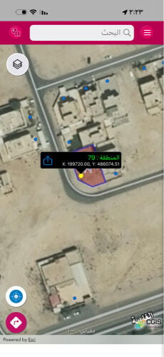 للبيع ارض الرويس شارعين