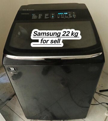 WASHING MACHINE FOR SALE 22 KG