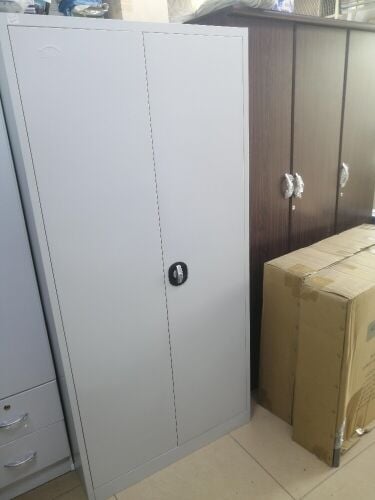 Steel cupboard two doors