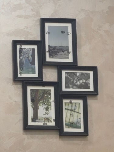 Black Gallery Wall Frames(5pcs)