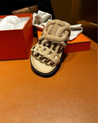 Hermes Extra Sandal Beige 