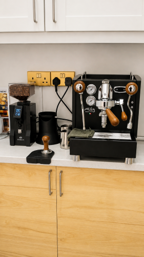 Espresso Machine with Grinder