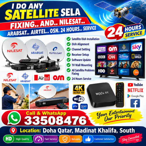 SATELLITE DISH INSTALLATION & REPAI
