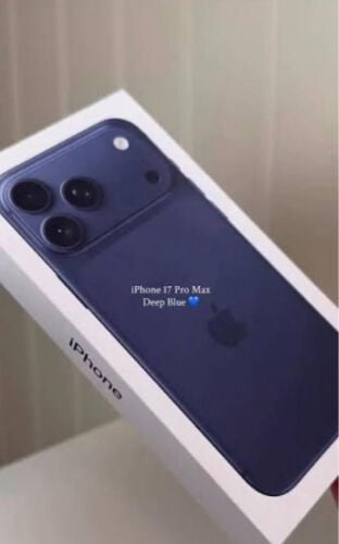 IPHONE 17 Pro max blue - NEW