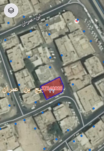 للبيع ارض عماير فبن عمران 381 م