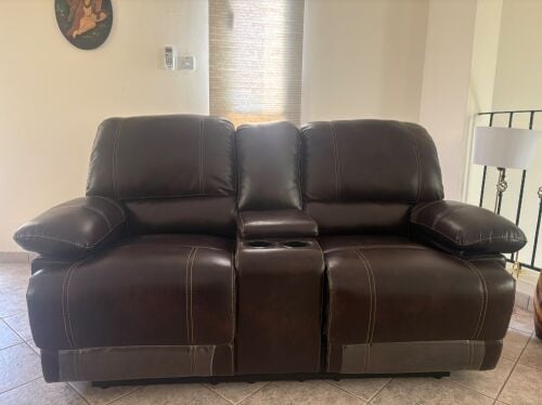 Two-Seater Recliner Sofa