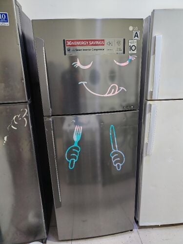 ثلاجة ال جي بابين للبيع