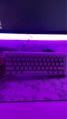 ducky 1 3 mini aura clear white 