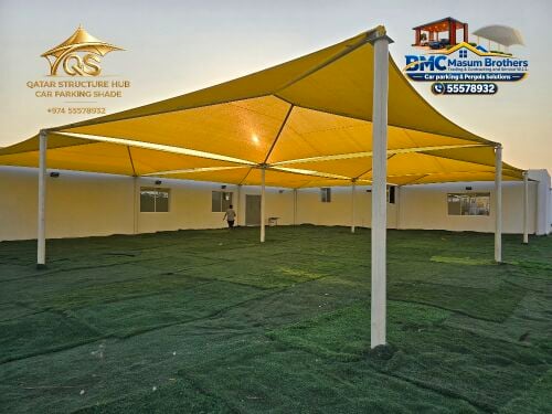 Fabric Car Parking Sunshade Qatar