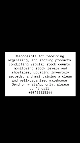 store keeper