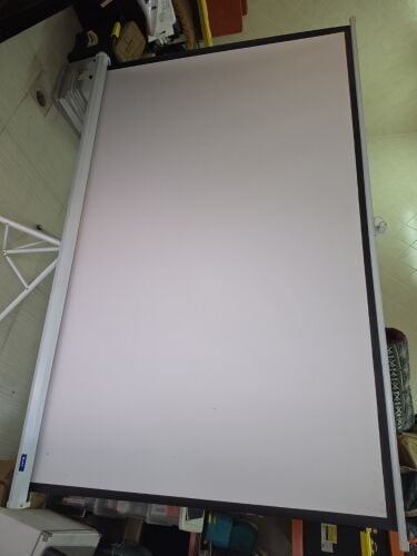 Used White Projector Screen