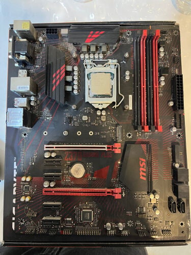 Intel i7 8700k & msi Z370 gaming