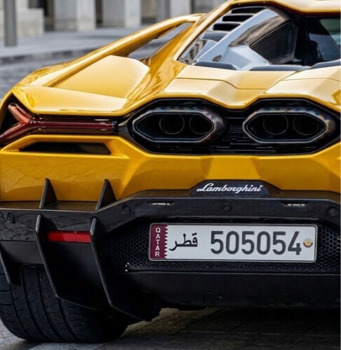 505 Special plate Number