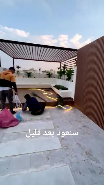 تنسيق الحدائق وعمل الديكورات والش