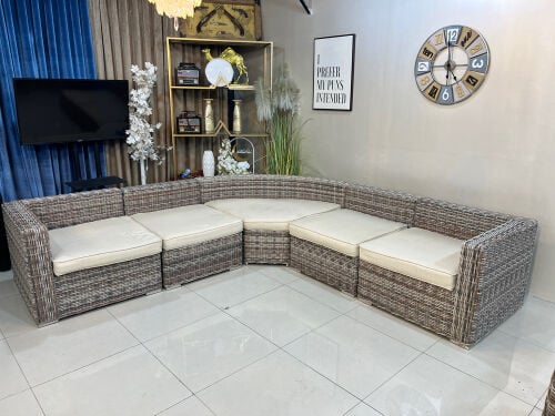Cane customize outdoor L shape 