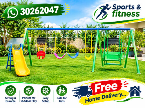 kids swing and sliding 