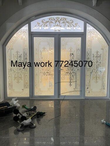 aluminum & Glass work