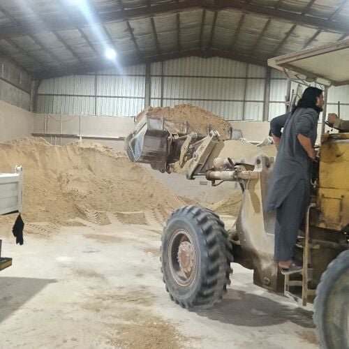 Supply of plastering sand