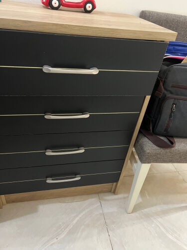side drawers and long side table