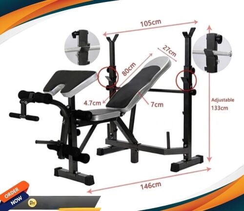 Adjustable weight bench