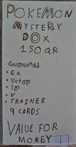 pokemon mystery box