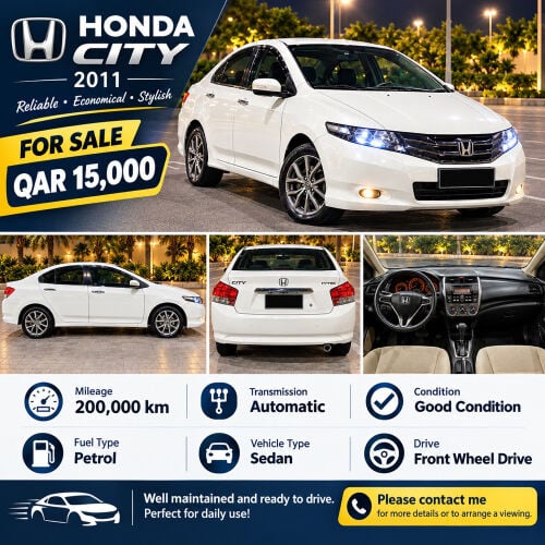 Honda City 2011 Negotiable 