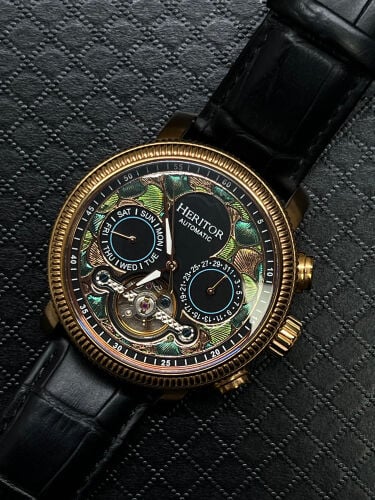 Heritor men’s automatic watch