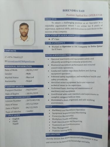 BIRENDRA sah