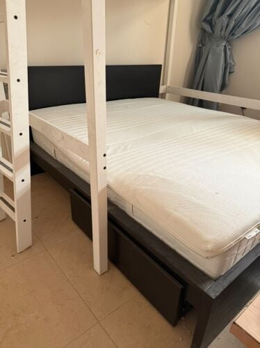 Down Bed and Upstairs Bed For Sale