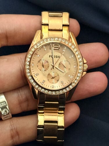 Fossil Rose Gold watch