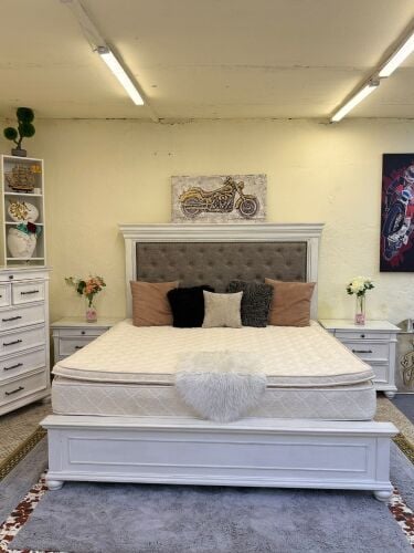 homecenter master bed set for sale.