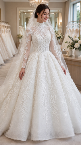 Wedding gown rent